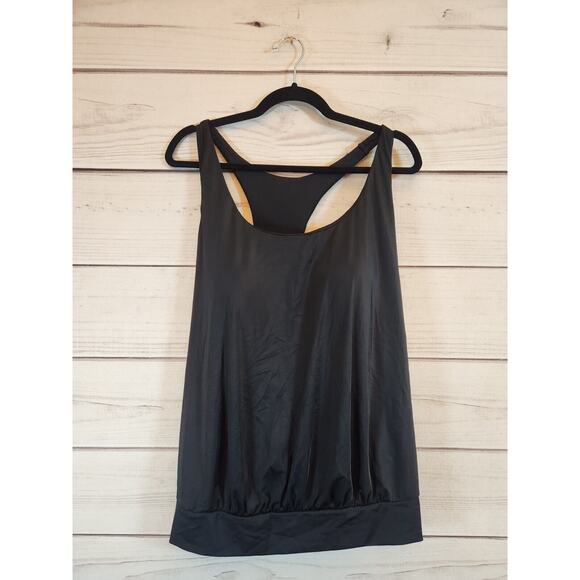 NWT Meet. Curve Women's Black Tankini Swimsuit Top‎ Size 4XL - Picture 1 of 5